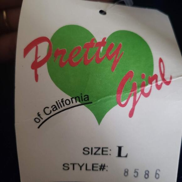 Vintage Velvet Pants Blue Cobalt Drawstring Pajama Lounge Straight Leg 70s Small - Picture 8 of 12